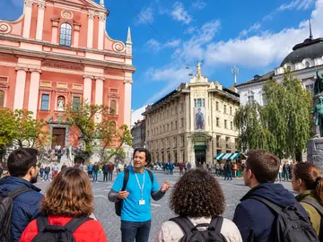 Ljubljana experience through time and history. - for the city's historic center