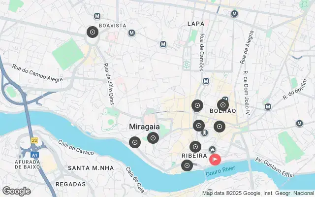 Tour map