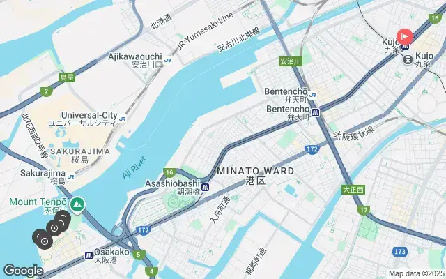 Tour map