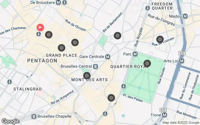Tour map