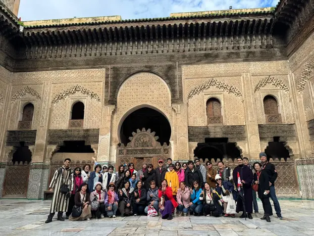 Casablanca with a guide who leads tours across Morocco and will share its stories with you.