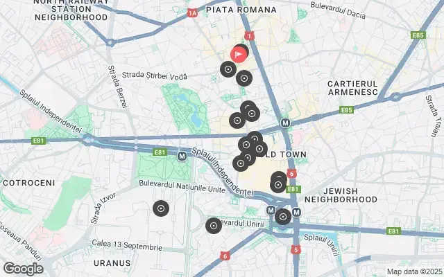 Tour map