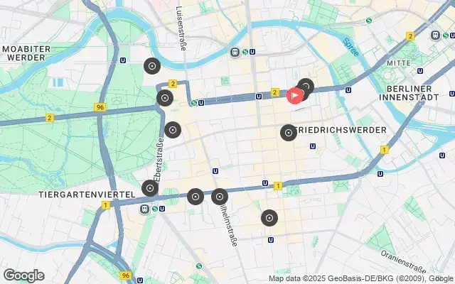 Tour map