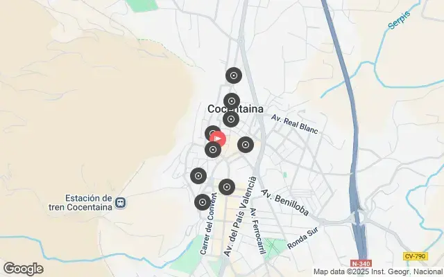 Tour map
