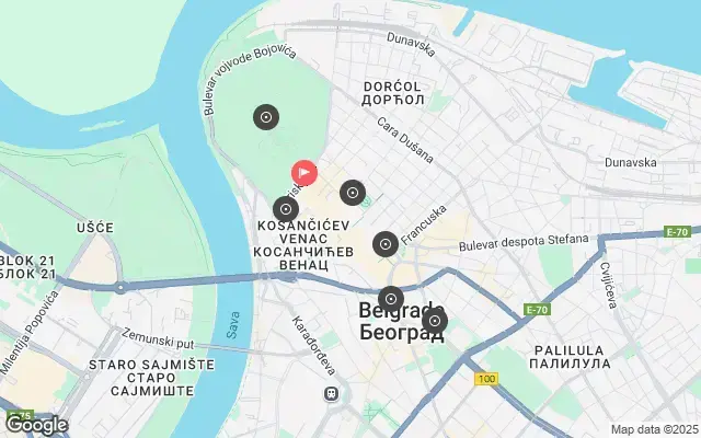 Tour map