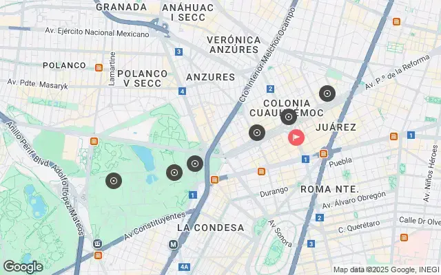 Tour map