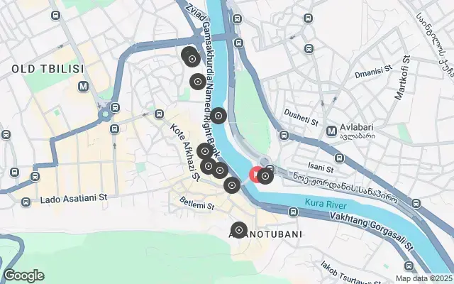 Tour map