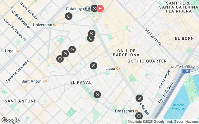 Tour map